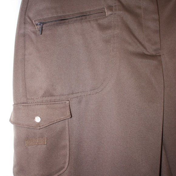 Dk Grey IZOD Stretch pants SZ 8 - Picture 2 of 4